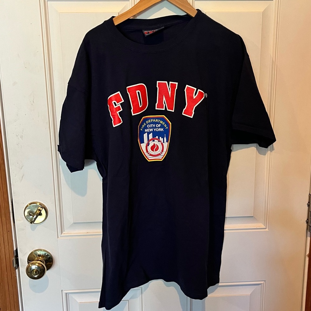 FDNY Navy Blue Short Sleeve Tee